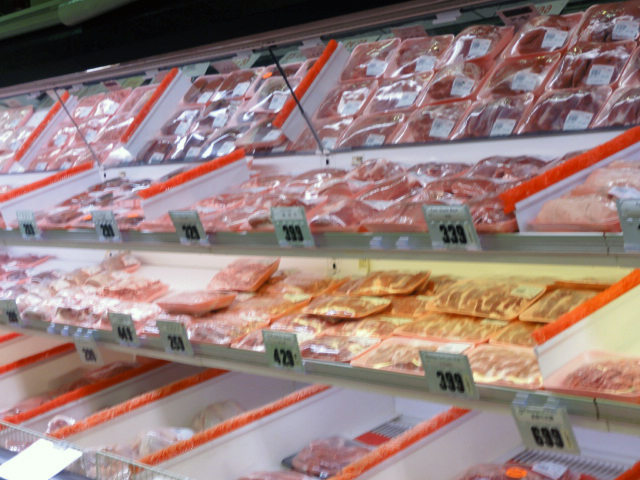 Keep your eyes open for daily speacials on selected fresh meat at New Pacific Supermarket